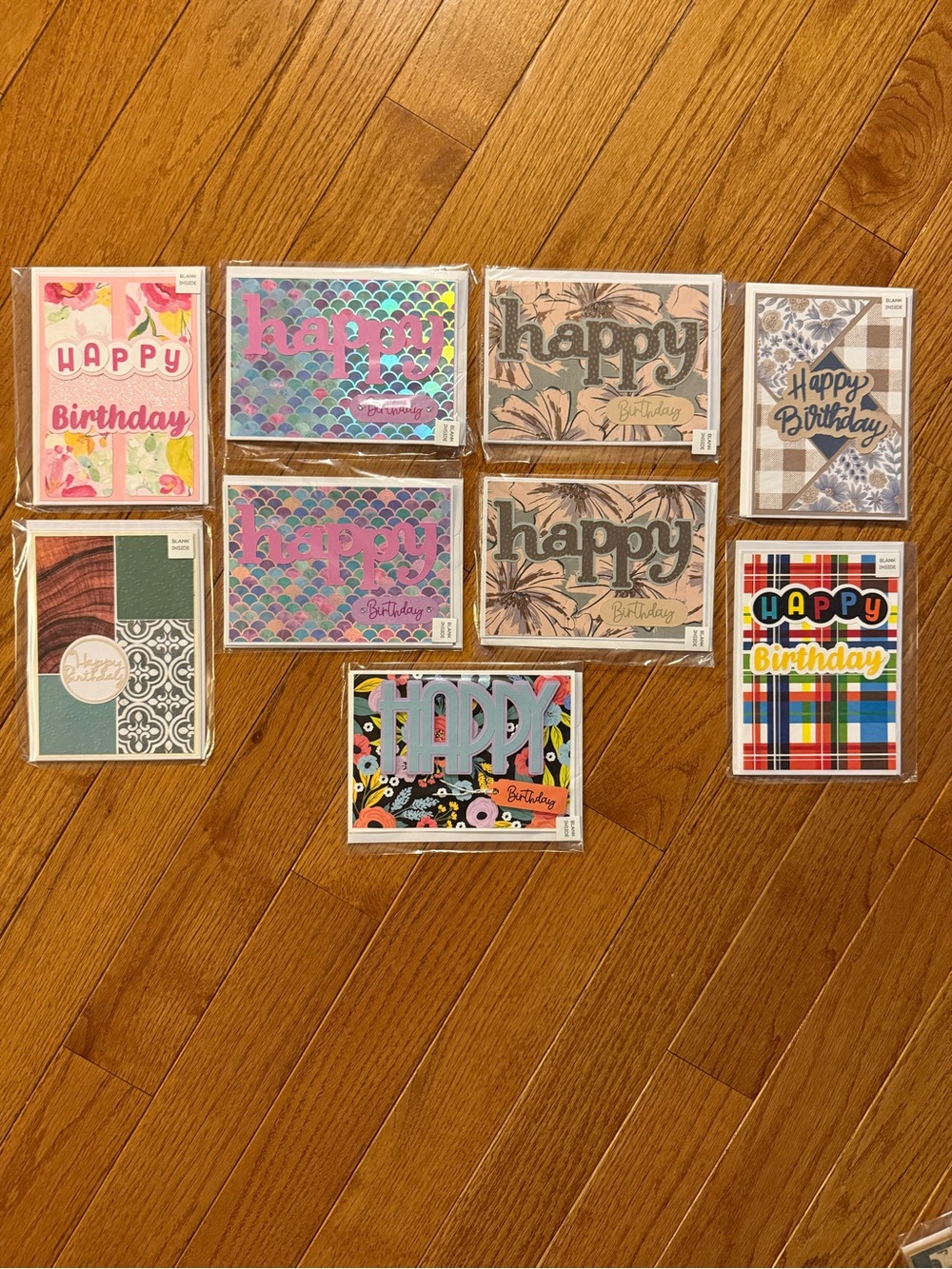 Handmade Birthday Greeting Cards – Blank Inside – Unique Designs Handmade